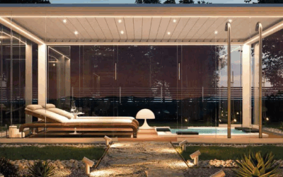 Le vetrate scorrevoli perimetrali, tocco di perfezione per l&rsquo;outdoor